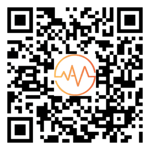 Código QR para ver Pura Alegría | Cuadro Decorativo Animado en tu espacio