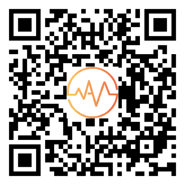 Código QR para ver Hacia la Luz | Cuadro Decorativo Animado en tu espacio