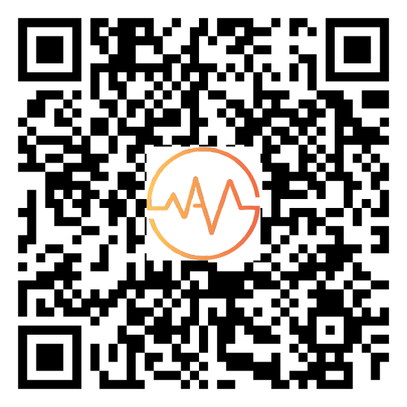Código QR para ver La Música Florece | Cuadro Decorativo Animado en tu espacio