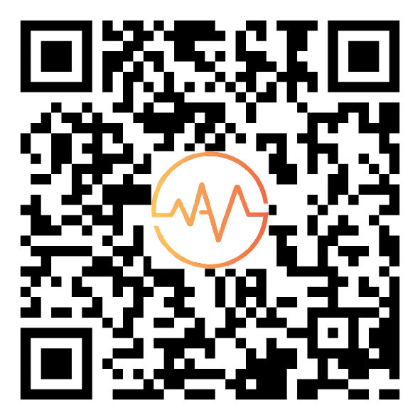 Código QR para ver Leoncito Rey | Cuadro Decorativo Animado en tu espacio