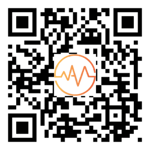 Código QR para ver L-O-V-E | Cuadro Decorativo Animado en tu espacio