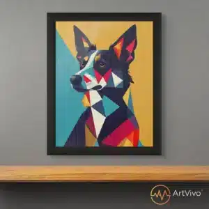 Border Cubic | Cuadro Decorativo Animado