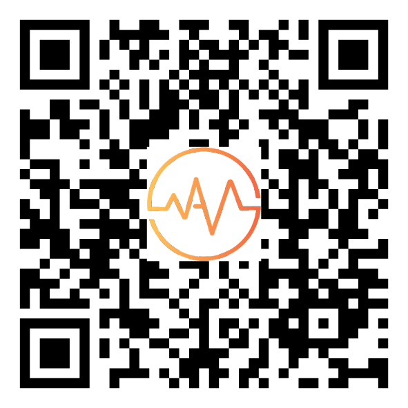 Código QR para ver Vuelo Tropical | Cuadro Decorativo Animado en tu espacio