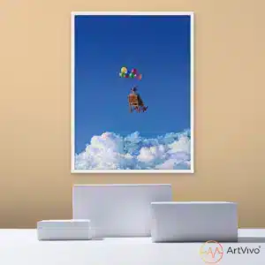 Cuadro surrealista de globos Surreal UP ArtVivo