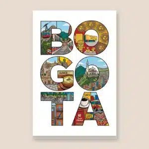 Postal animada Bogotá de ArtVivo