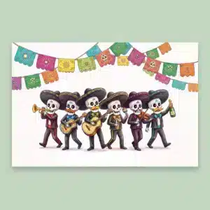 Postal animada Mariachis de ArtVivo