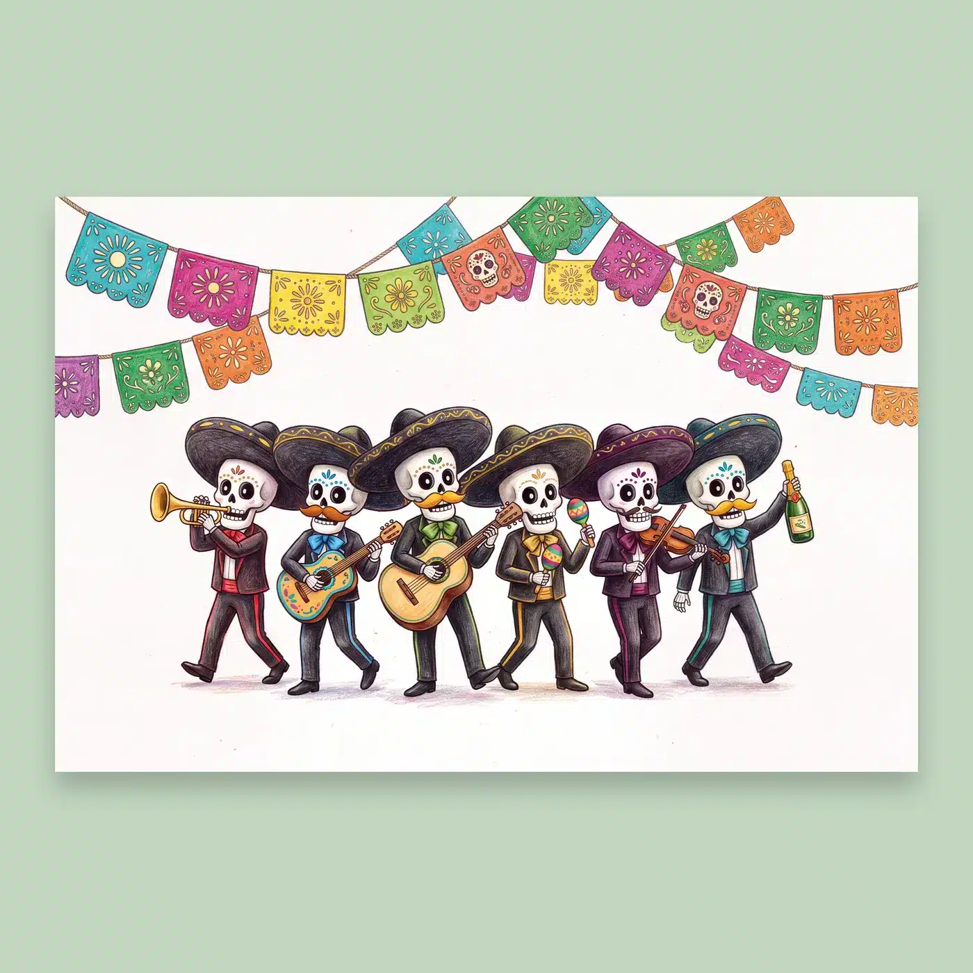 Postal animada Mariachis de ArtVivo