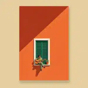 Postal animada Garota de Ipanema de ArtVivo